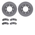 Dynamic Friction Co 4302-48029, Geospec Rotors with 3000 Series Ceramic Brake Pads, Silver 4302-48029